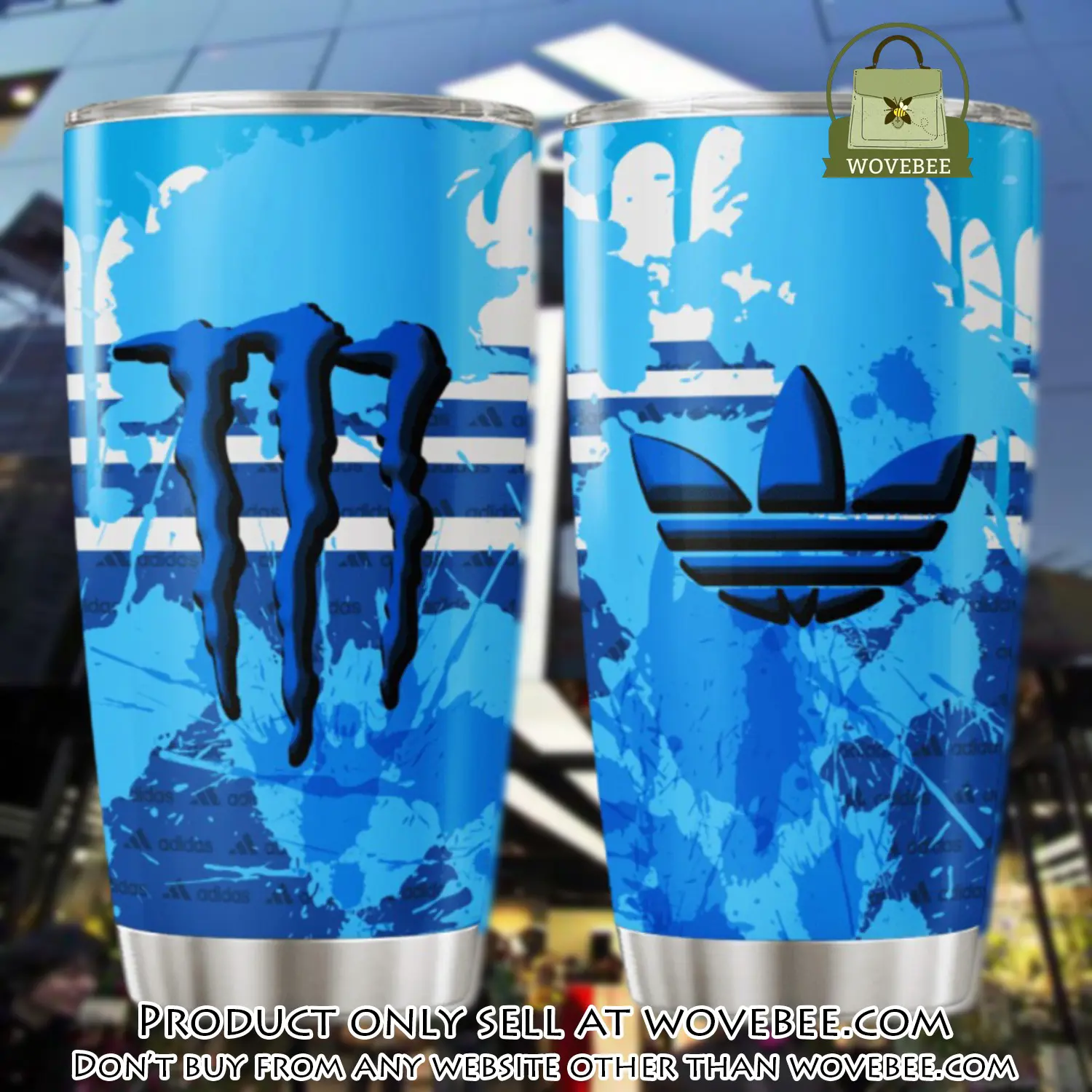 Adidas monster stainless steel tumbler 20oz30oz wvb0513482